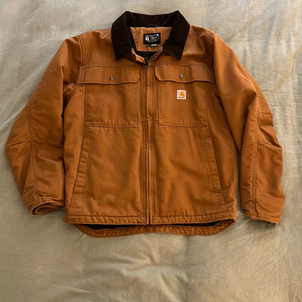 Carhartt Men’s Loose Fit Duck insulated Jacket